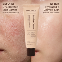 Crème réparatrice au céramide 1% pour peaux sensibles, soin du visage, marque privée coréenne OEM, hydratant à l'acide hyaluronique, soin de la peau