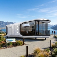 Maison Capsule de Luxe Modulaire Préfabriquée Expédiable Entièrement Préfinie pour Hôtels, Campings, Sites Touristiques et Événements Privés