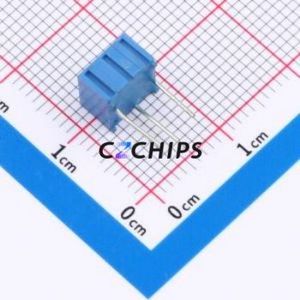 Résistance/potentiomètre réglable 3362P-100-LF, composant traversant (THT)-3P, 7x6,8 mm, résistance 10 ohms, 10 %, 500 mW, 250 ppm/ ℃ - Product Image 2