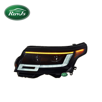 Accessoires de voiture RuvJs phare LED pour Range Rover Vogue phare avant lampe Plug and Play mise à niveau système d'éclairage diurne