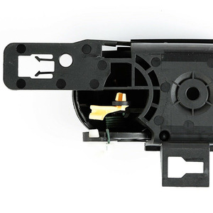 Manija Interior de Puerta Delantera para Jeep Wrangler 55395406AC 55395407AC, Pieza de Repuesto de Plástico Negro - Product Image 4