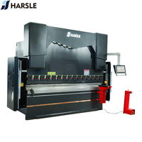 Presse plieuse hydraulique CNC haute vitesse HARSLE Delem DA58T pour tôles, plieuse de tôles robuste