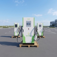 Borne de Recharge VE 7kW/22kW/120kW Nouvelle Génération 60kW 120kW DC Combo Chademo CCS – Chargeur Rapide DC Extérieur pour Centres Commerciaux, Parkings et Autoroutes