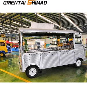 Camion de nourriture électrique Vintage, belle remorque pour aliments, 10 modèles, haute qualité avec Certification CE - Product Image 3