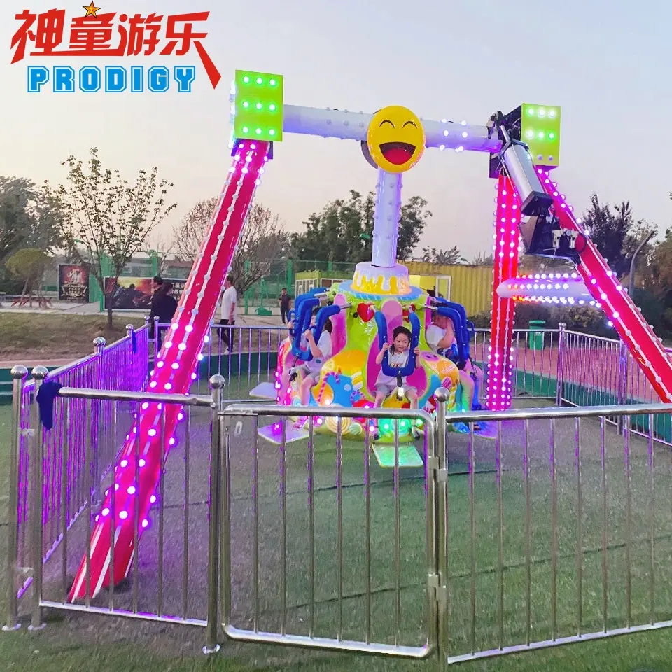 China fornecedor parque temático equipamento infantil divertido justo passeio balanço pêndulo frisbee passeio