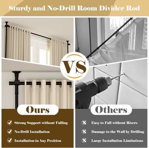 YIJIALE Salons Chambres À Coucher Hôpitaux Moderne Noir Style <span class=keywords><strong>Industriel</strong></span> Portable Chambre Partition - Product Image 5