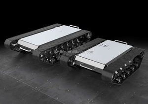 Tùy chỉnh kiểm tra Robot theo dõi <span class=keywords><strong>Crawler</strong></span> <span class=keywords><strong>Chassis</strong></span> cao su theo dõi Robot <span class=keywords><strong>Chassis</strong></span> nền tảng - Product Image 4