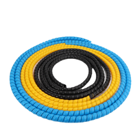 Fundas de Cable en espiral, banda de envoltura protectora de alambre