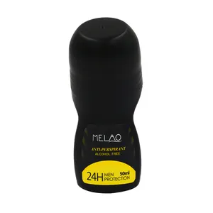 Deodoran perisai derajat aktif untuk wanita botol gulung pria murah 50ml ukuran perjalanan uniseks label pribadi organik