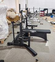 Rack de musculation multifonctionnel pour la compétition et la musculation à domicile, avec banc de squat et banc de musculation réglable pour l'haltérophilie