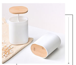 กล่องไม้จิ้มฟันกึ่งอัตโนมัติแบบพกพา,สำหรับผู้ถือไม้จิ้มฟันไม้พันสำลี - Product Image 4