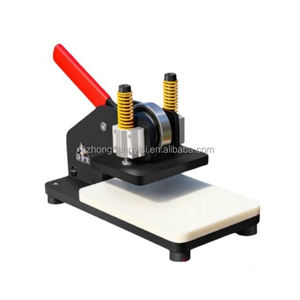 Small Manual Leather Die Press Cutter Hand Cutting <b>Punching</b> <b>Machine</b> with Gear Core Components - Product Image 5