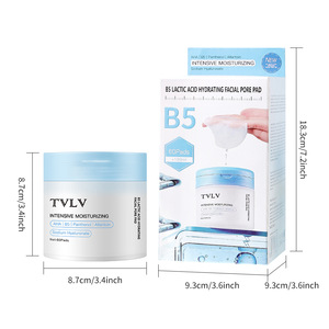 Esencia Facial Hidratante con Vitamina B5 y Ácido Láctico, Mascarilla de Algodón con Pantenol y Alantoína, Mejora la Piel Seca y los Poros - Product Image 1