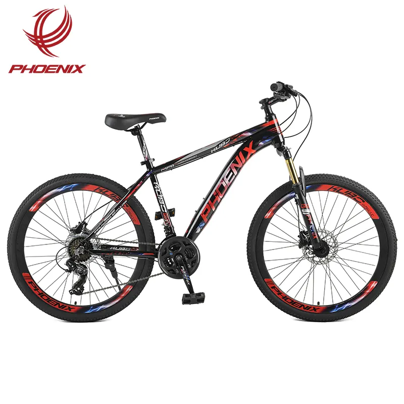Phoenix Novo Design Hot Selling 26 "24 Velocidade Mountain Bike Freio A Disco Hidráulico Adulto Mountain Bike