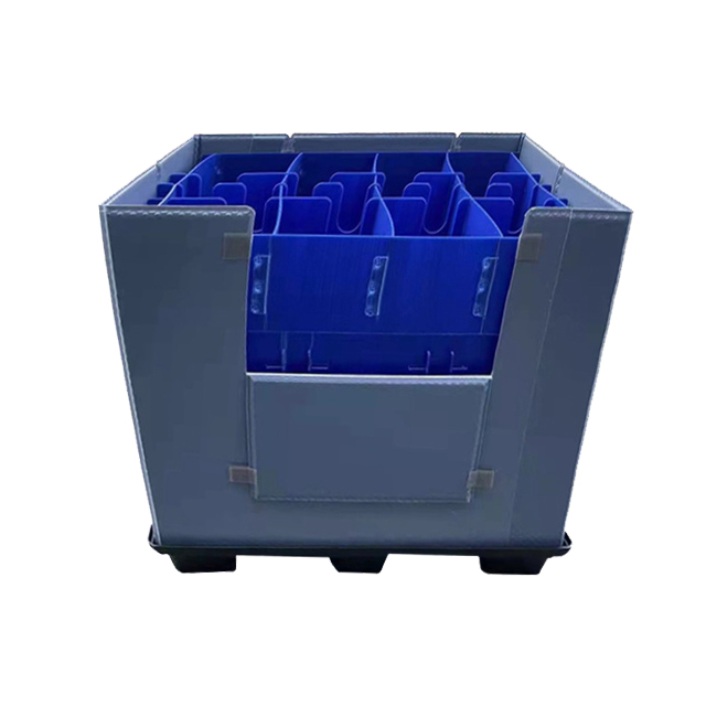 Коробка для поддонов для автопромышленности, для продажи, упаковка поддонов, складной контейнер для крупных партий, складной пластиковый контейнер для поддонов