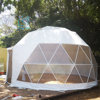 Tentes Dôme Géodésiques de Camping et de Resort en PVC Imperméable et Résistant aux UV, de 3 à 15 Mètres de Diamètre, Prix de Gros, Garantie 10 Ans