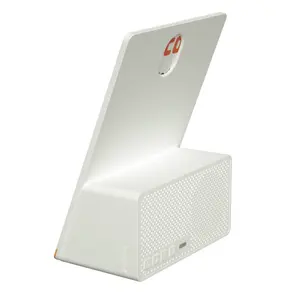 BSJ stiker kode Qr ergonomis, alat pengingat pembayaran Speaker Cloud 4g pembaca Nfc sistem Rtos