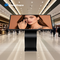 Monitores de Pantalla Táctil de 43, 55 y 65 Pulgadas, 4K HD, para Interiores, Kiosco Interactivo de Autoservicio para Centros Comerciales, Supermercados y Tiendas Minoristas