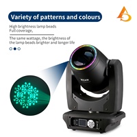 Prix d'usine Mini projecteur à tête mobile RGBW 4-en-1 300W pour éclairage de scène DJ LED