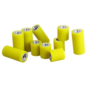 <span class=keywords><strong>Roller</strong></span> Plastik Berlapis Karet Poliuretan Laminasi PU Tahan Aus Berkualitas Tinggi dengan Poros Baja - Product Image 2