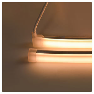 Tira de LED de Tubo de Neón de Alta Densidad SMD2835 144LED/M - Efecto de Persecución de 8 Segmentos 12*12mm Carcasa de Tres Lados FW1934A IC DC24V IP20-IP68 - Product Image 4