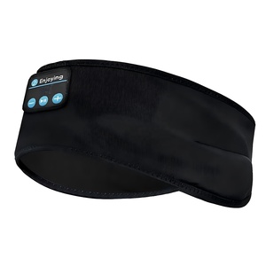 Bandeau de sommeil doux avec écouteurs sans fil intégrés, haut-parleurs stéréo <span class=keywords><strong>HD</strong></span> ultra-minces de 30 mm pour le sommeil et l'exercice, cadeaux technologiques - Product Image 2