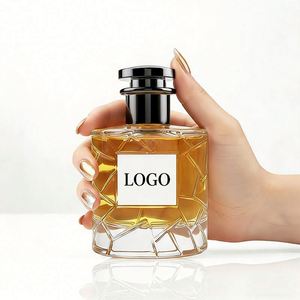High Quality Cylinder Transparent OEM Glass 50ml 100ml Perfume Bottle with <b>Pump</b> Sprayer Screen Printing Custom Logo - Product Image 1