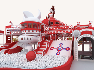 2025 mới tùy chỉnh CE chứng nhận trong nhà trẻ em thiết bị sân chơi thiết lập lâu đài bóng hồ bơi trượt Tấm bạt lò xo hình chữ S bò Ống - Product Image 3