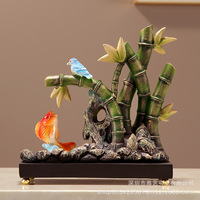 Nueva Escultura Artística de Resina Epoxi de Estilo Chino, Figura Decorativa Personalizada para Sala de Estar o Mueble de TV