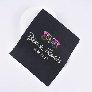 Tùy chỉnh tái chế mềm Damask dệt cổ quần áo nhãn may trên với kết cấu sang trọng thẻ - Product Image 6