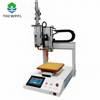 Machine de remplissage de pots d'extrait d'huile à haute viscosité jetable de 0,5 ml 1 ml, machine de distribution automatique de concentré d'huile de haute précision