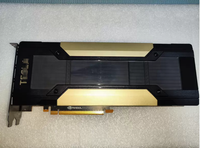 Accélérateur GPU N-VIDIA V100 32 Go PCI Express 3.0 X16, utilisé pour l'entraînement et l'inédition d'IA, carte graphique