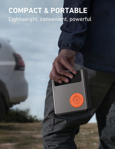 <span class=keywords><strong>EDSUN</strong></span> Démarreur de batterie automobile portable haute puissance 12V 13000mAh avec lumière LED et pompe à air pour camions et motos, courant de pointe 1000A - Product Image 3