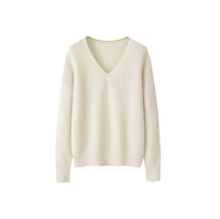 Pull décontracté tricoté sur mesure pour l'automne, 100 % polyester respirant, col rond, personnalisation complète en usine, tout tissu, style, taille, couleur