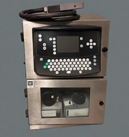 Imprimante jet d'encre CIJ semi-automatique reconditionnée avec tête d'impression DX5 pour l'impression d'étiquettes flexibles, encre à solvant, garantie 1 an
