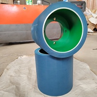 Tambour en aluminium à tambour en fer avec rouleaux de décorticage de riz NBR 10 "X 10" pour pièces de machines agricoles