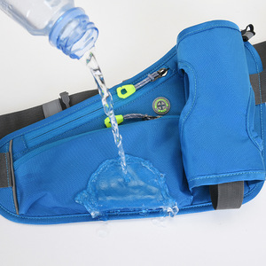 Outdoor Sports Marathon Running Waist Bag Belt <b>Water</b>-resistant Hiking Cycling Fitness Fanny Pack with <b>Water</b> <b>Bottle</b> <b>Holder</b> - Product Image 3