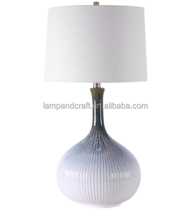 Lámpara de Mesa para Dormitorio con Pantalla Cónica Blanca para Dormitorio, Sala de Estar, Casa, Mesita de Noche, Oficina - Product Image 4
