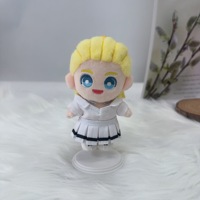 Nouvelle conception de mascotte en peluche de coton personnalisable avec vêtements détachables, poupée mignonne personnalisée