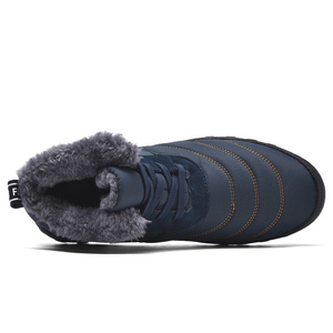 Logotipo personalizado <span class=keywords><strong>Trekking</strong></span> Zapatillas de deporte a prueba de agua <span class=keywords><strong>Botas</strong></span> de invierno Hombres Zapatos de senderismo al aire libre Señoras <span class=keywords><strong>Botas</strong></span> de nieve - Product Image 4