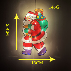 Lumières décoratives LED pour Noël, lumières à ventouse, lumières décoratives lumineuses d'intérieur télécommandées - Product Image 2