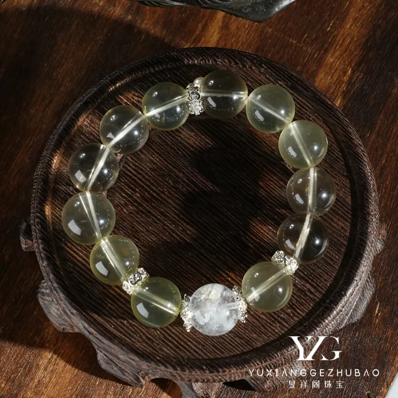 Pulsera de piedras preciosas de diseñador YXG, brazalete redondo de moda fina con cuentas para regalo de boda o fiesta