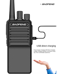 Bán buôn Baofeng BF C5 UHF Analog scan Android USB Charger cầm tay dài khoảng cách hai cách phát thanh Thông tin liên lạc Walkie Talkie - Product Image 3