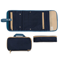 Trousse de Toilette de Voyage Suspendue avec Compartiments Amovibles Grande Capacité Imperméable pour Cosmétiques et Soins de la Peau Organisateur de Maquillage