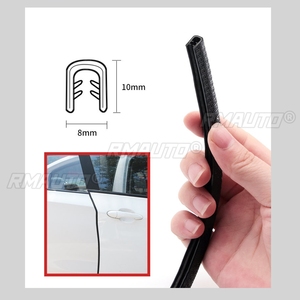 Automobile Universal <b>Car</b> <b>Door</b> <b>Edge</b> Stickers Scratch <b>Protector</b> Strip Sealing Guard Trim 1M/5M/10M/15M Decoration <b>Protector</b> - Product Image 4