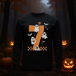 Six Seven 6 7 Costume d'Halloween pour couple, t-shirt à manches longues - Product Image 3