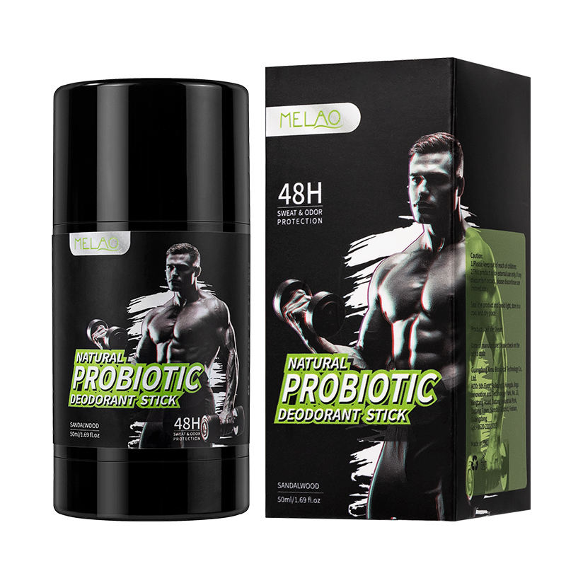 50g NATURAL PROBIOTIC DEODORANT STICK (SANDALWOOD)