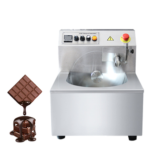 Máy Đo Nhiệt Độ Bánh Xe Sô Cô La Ủ Nóng Tự Động Bằng Thép Mini Có Vòi Rung Bể Chứa Hiện Đại 5 8 Kg - Product Image 5