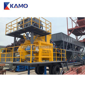 Planta Mezcladora de Concreto de Movimiento Rápido, Compacta, 75m3/h, con Sistema de Recolección de Polvo, Solución Ecológica para Proyectos Urbanos - Product Image 5