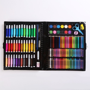 スクールドローイングアート用品スーパーメガ150個入りアートペインティングセット子供用クレヨン、水彩マーカー、カラーペンシル - Product Image 5